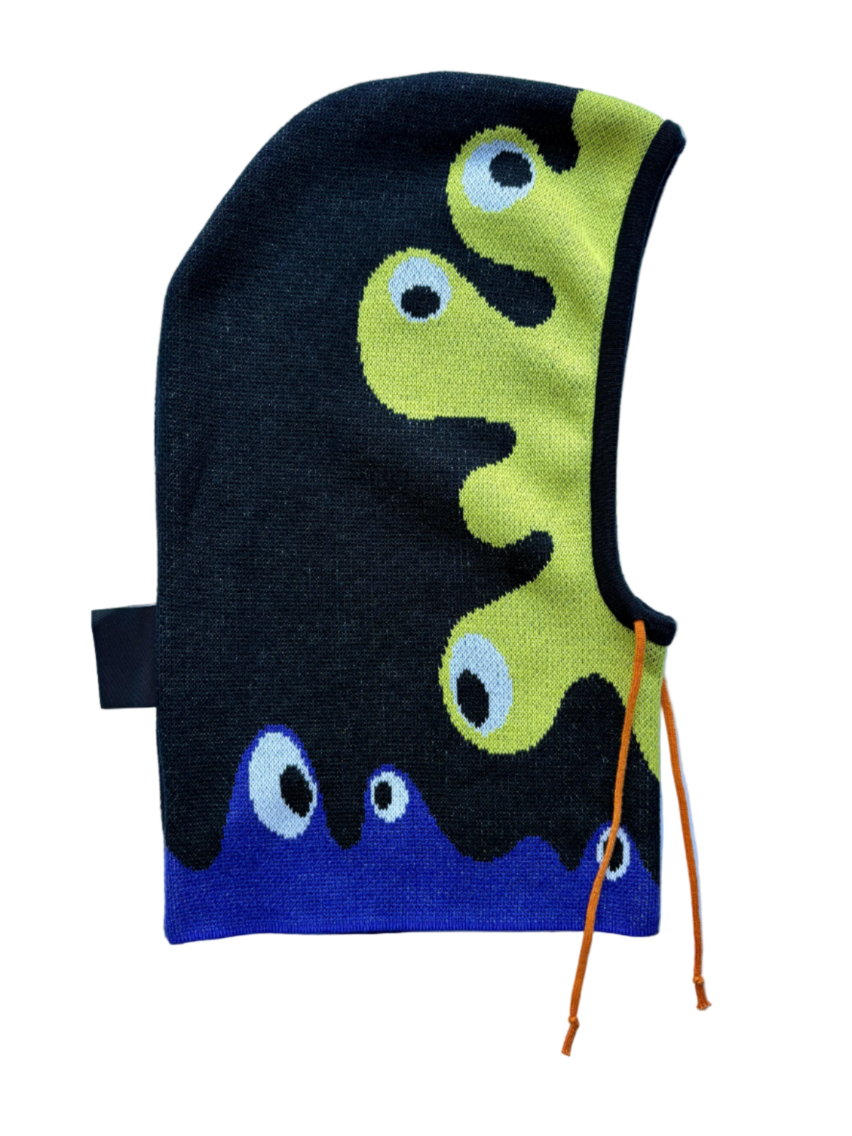 Chapadlík kivi, indigo - sada kukla & nákrčník