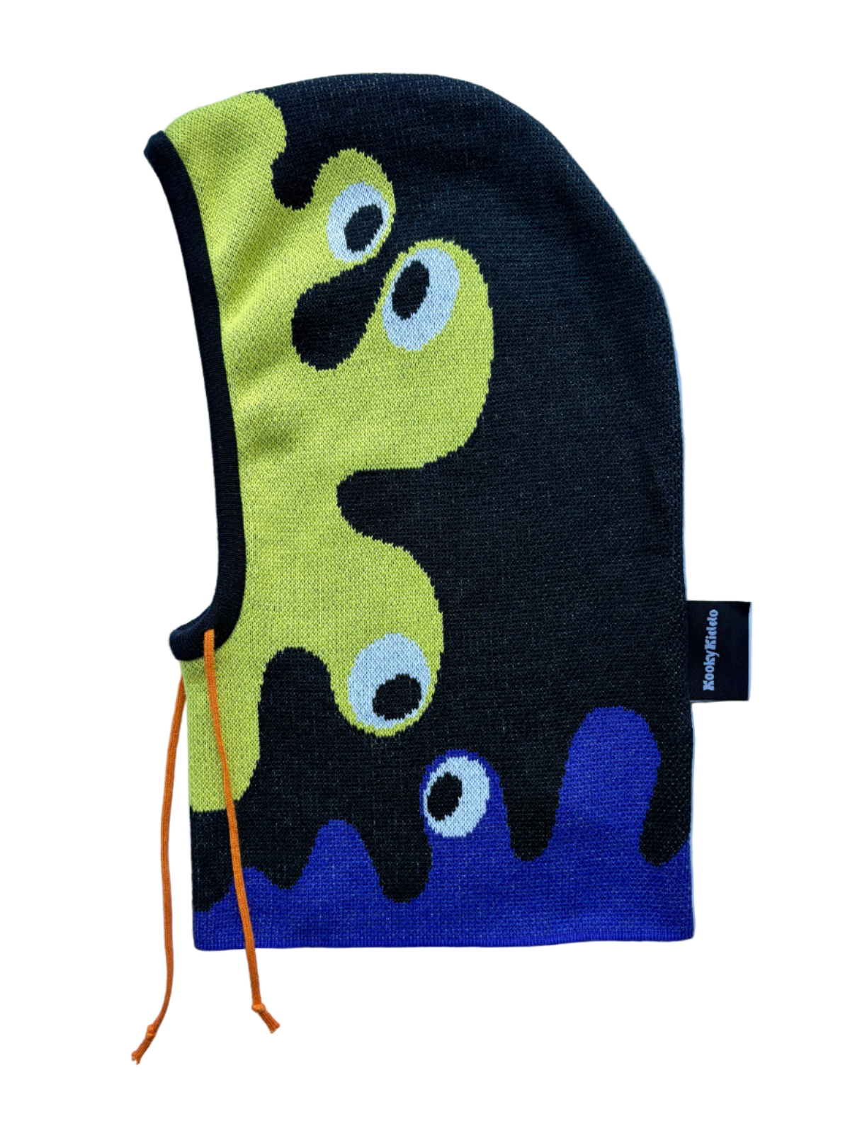 Chapadlík kivi, indigo - sada kukla & nákrčník