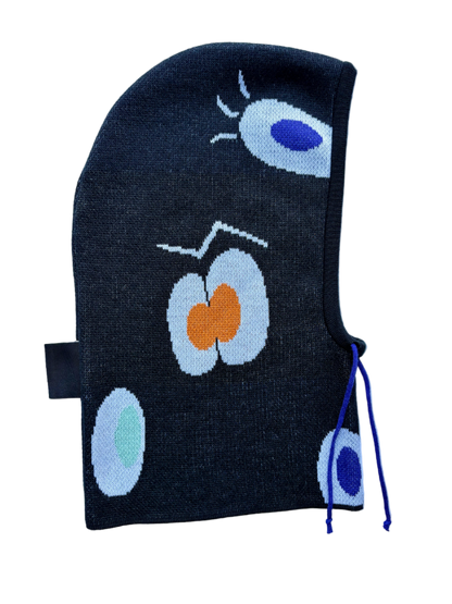 Kukulík indigo - sada kukla & nákrčník