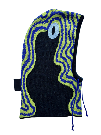 Plasmík kivi, indigo - sada kukla & nákrčník