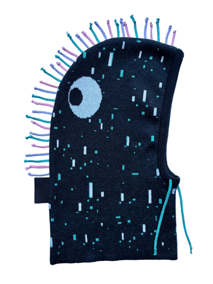 Třásník opál - sada kukla & nákrčník