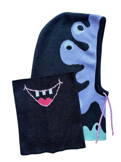 Chapadlík krokus, pistácie - sada kukla & nákrčník