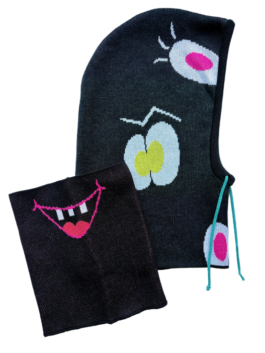 Kukulík magenta - sada kukla & nákrčník