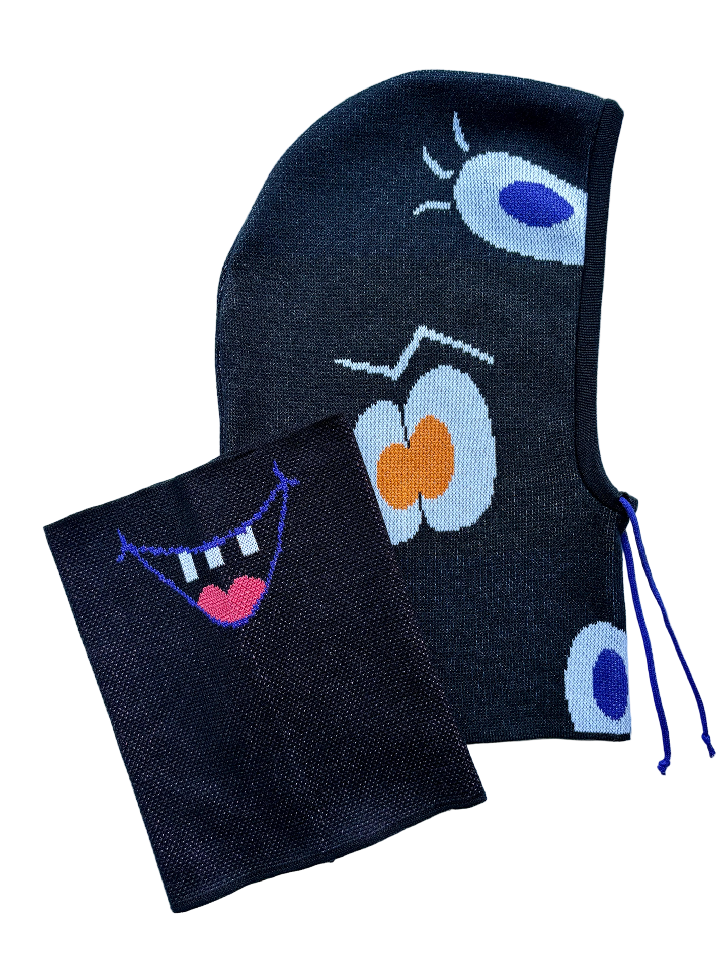 Kukulík indigo - sada kukla & nákrčník