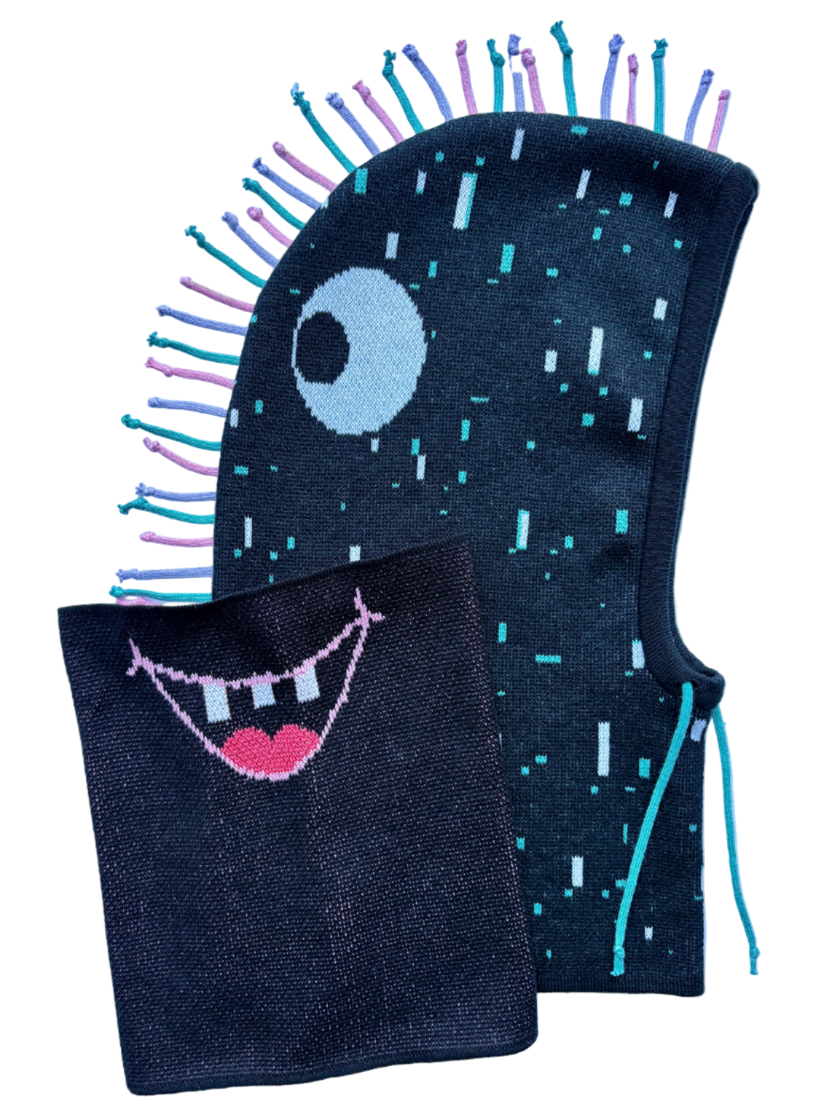 Třásník opál - sada kukla & nákrčník