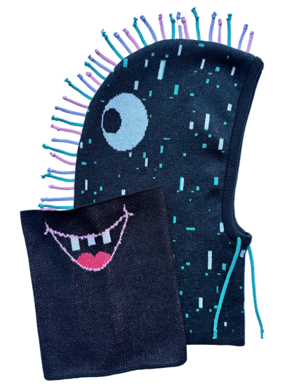 Třásník opál - sada kukla & nákrčník