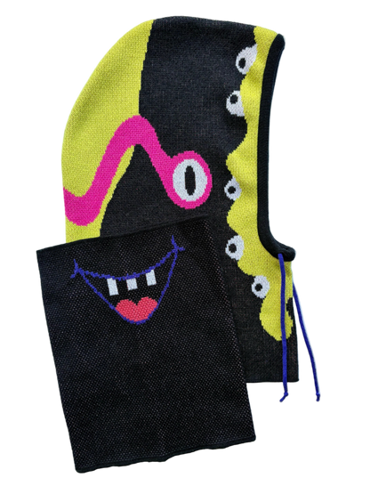 Tykadlík kivi, magenta - sada kukla & nákrčník